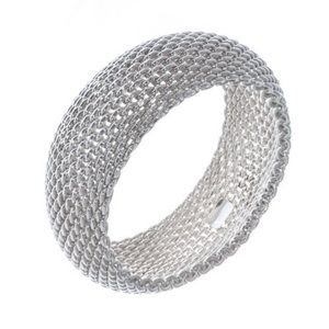 Tiffany & Co Somerset Wide Mesh Bracelet